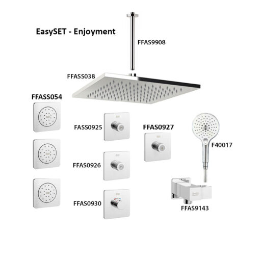 Bộ Sưu Tập Sen Tắm American Standard Âm Tường EasySET-Enjoyment