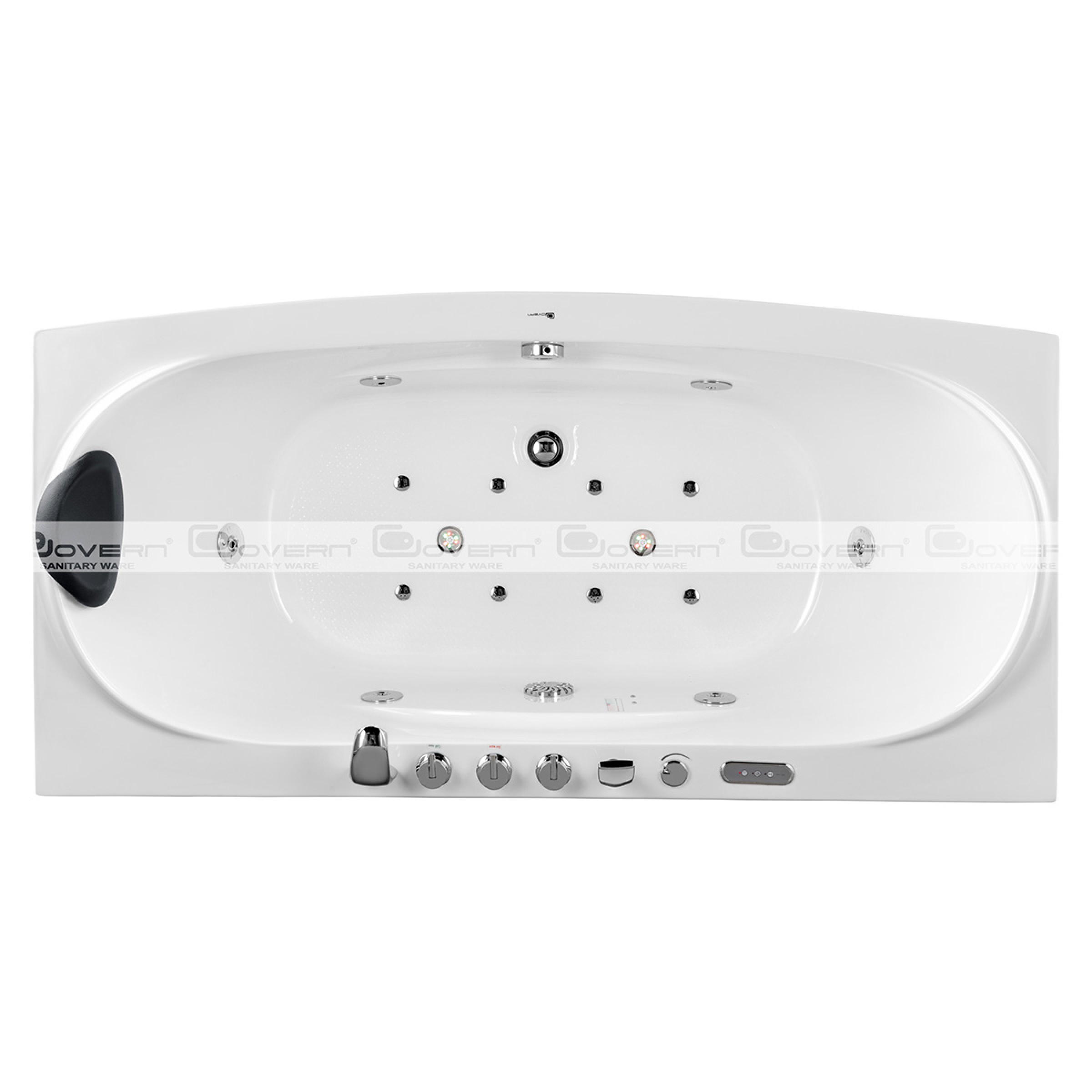 Bồn Tắm Massage Govern JS-0512 Sục Khí Đèn Đổi Màu
