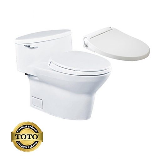 Bồn Cầu TOTO MS904E2 Kết Hợp Nắp Rửa Cơ