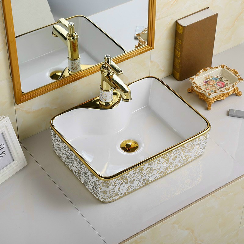 Chậu Đặt Bàn Đá Vuông Homaya LP580