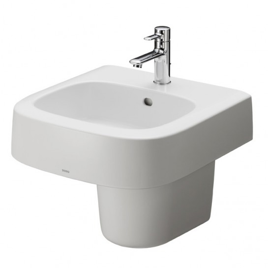 Chậu Rửa Lavabo Chân Lửng Treo Tường TOTO LHT767CR