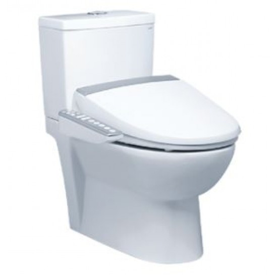 Bàn Cầu Nắp Điện Tử Caesar CD1340/TAF200H 2 Khối