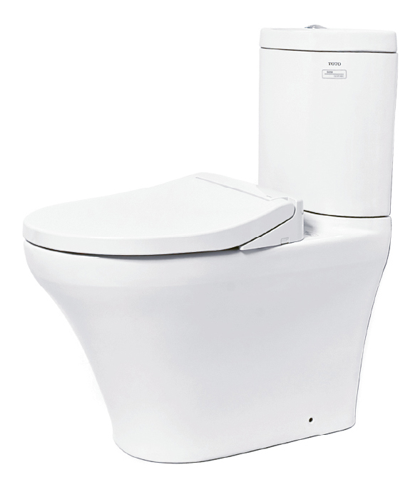 Bồn Cầu TOTO CS818DE2 Kết Hợp Nắp Rửa Cơ
