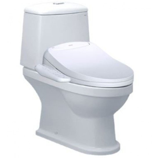 Bàn Cầu Nắp Điện Tử Caesar CD1530/TAF200H 2 Khối