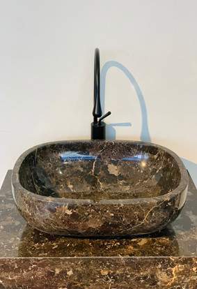 Chậu Lavabo NBD18 Bầu Dục Eximstone 52CM-26KG