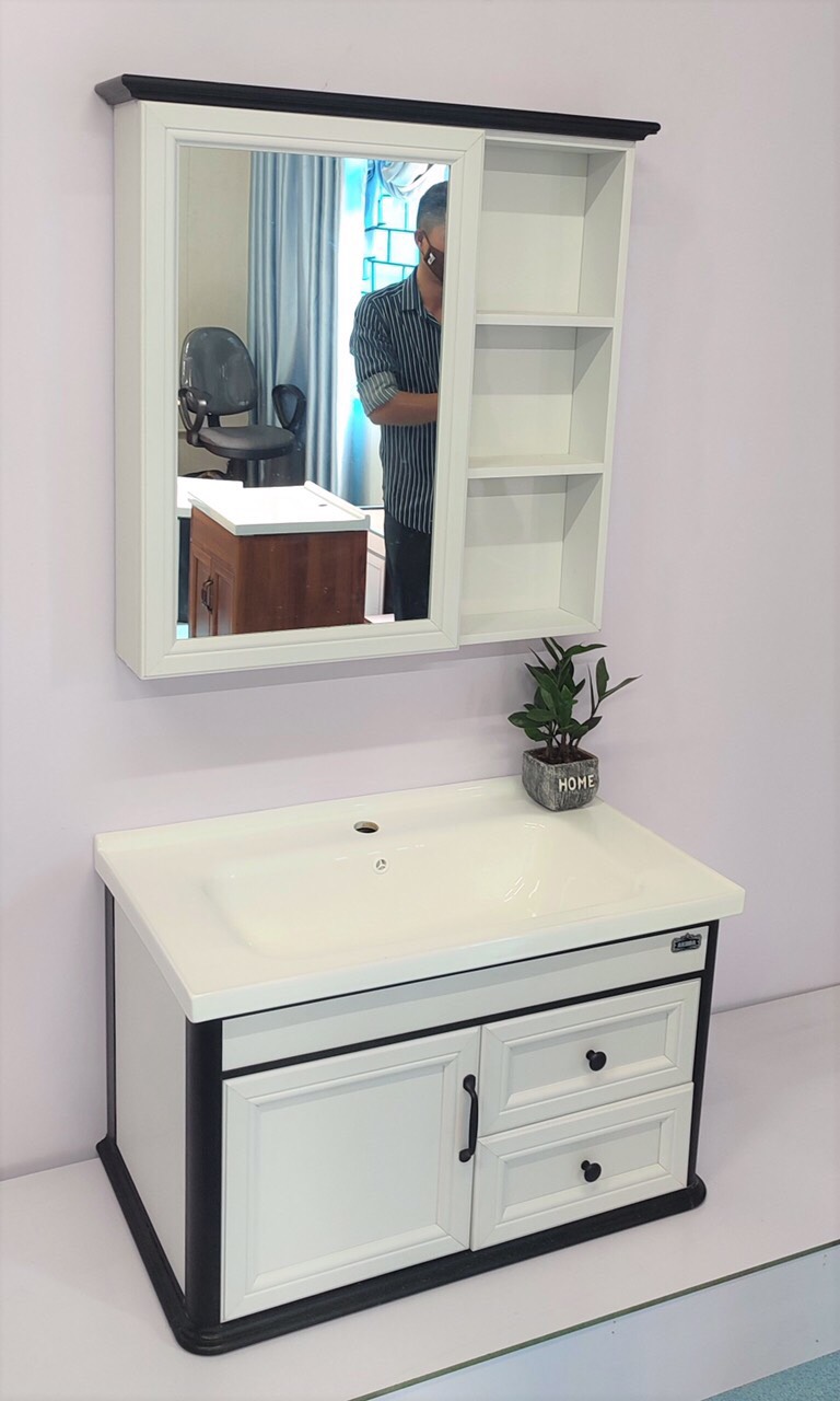 Tủ chậu nhựa cacbon kích thước 50x60x47cm
