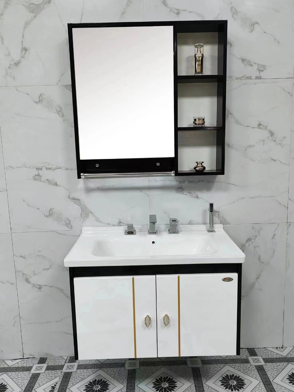 Tủ chậu nhựa cacbon kích thước 50x60x47cm
