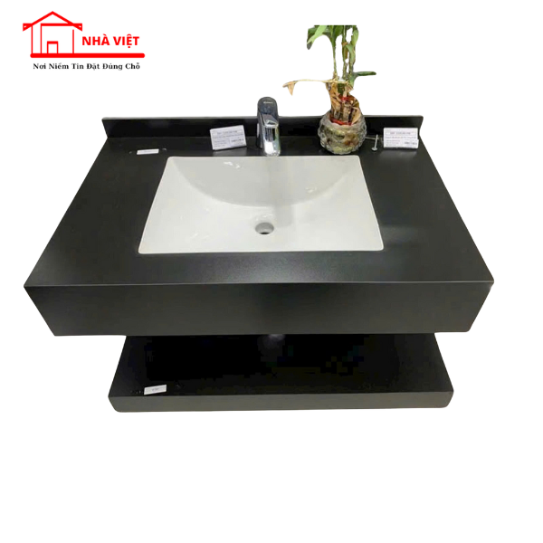 Bộ Bàn Đá 2 Tầng Chậu Âm Tràn Viền BD50803 2024