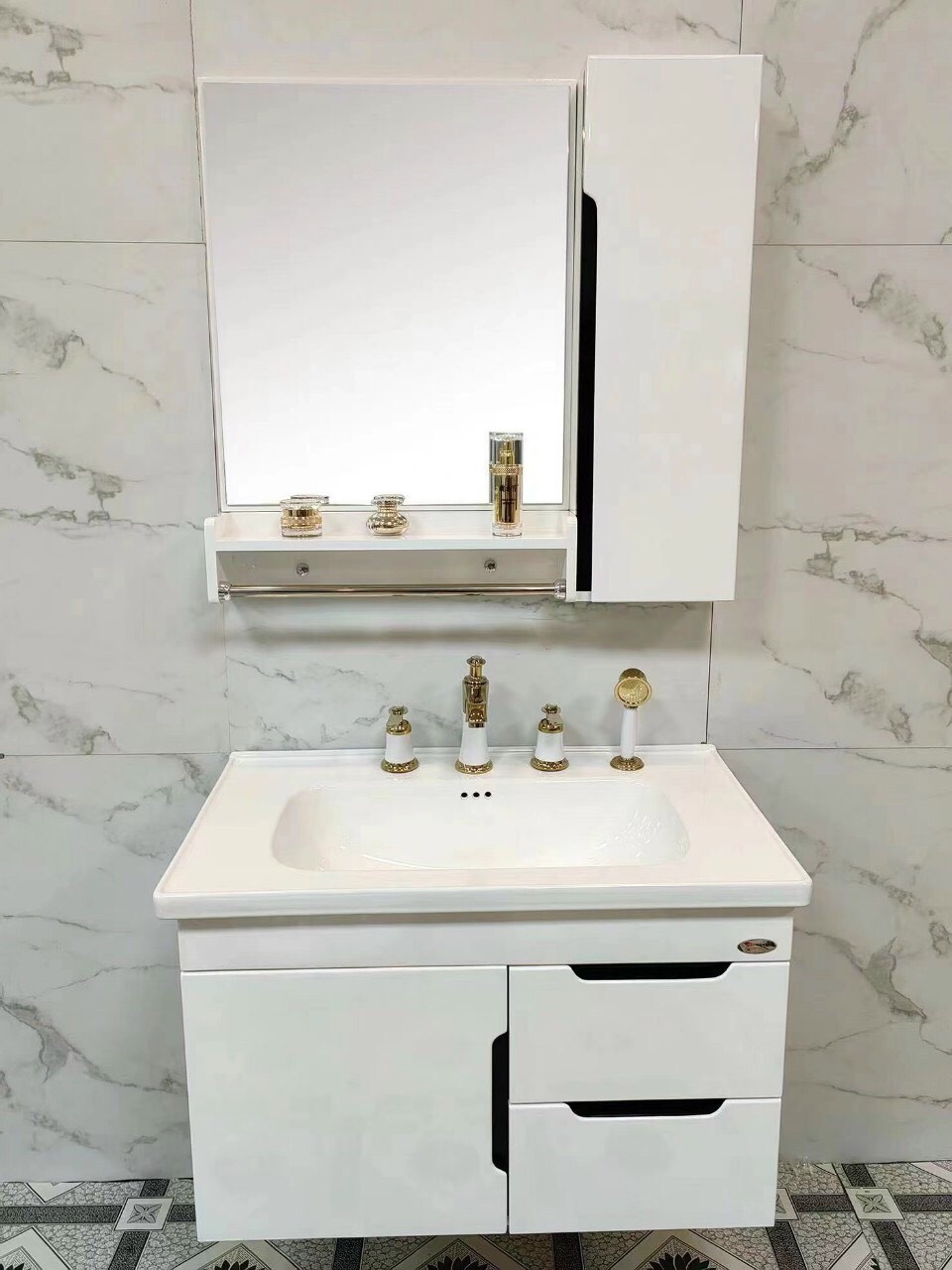 Tủ chậu nhựa PVC kích thước 50x60x47cm