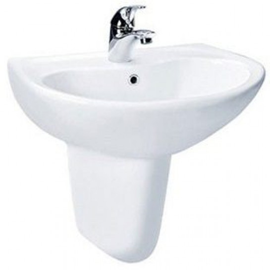 Chậu Rửa Lavabo Chân Lửng Treo Tường TOTO LHT240CS