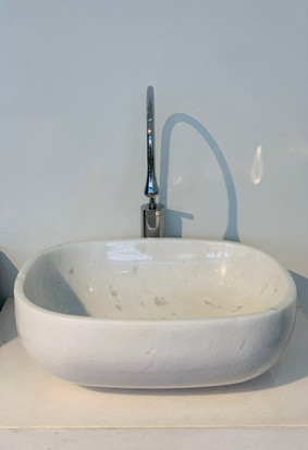 Chậu Lavabo BST66B Bầu Dục Eximstone 52CM-26KG
