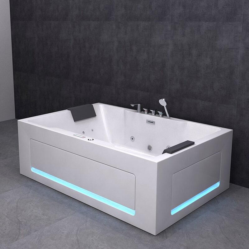 Bồn Tắm MOWOEN Ngâm Đặt Sàn MW6018B-180.2MS