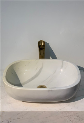 Chậu Lavabo BST69 Bầu Dục Eximstone 52CM-26KG