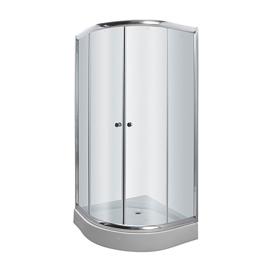 Cabin Tắm Đứng Vách Kính Govern JS-8120A Đế Thấp