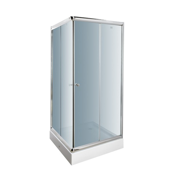 Cabin Tắm Đứng Vách Kính Govern JS-8127 Đế Thấp
