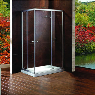 Cabin Tắm Đứng Vách Kính Govern YKL-P812 Khay Tắm Màu Đế Thấp