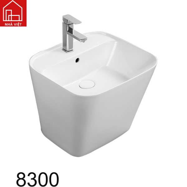 Chậu Liền Khối Chân Lửng Kolni 8300