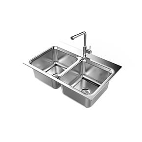 Chậu Rửa Chén Inox Cao Cấp A79 Sơn Hà