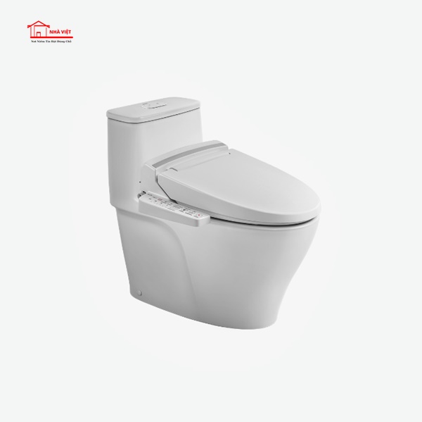 Bồn Cầu Inax Kết Hợp Nắp Rửa Điện Tử AC-989+CW-KB22AVN