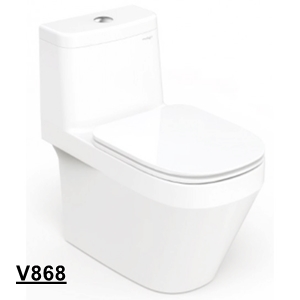 Bồn Cầu Liền 1 Khối Viglacera V868 2023
