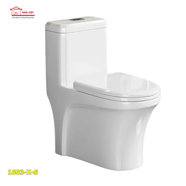 Bồn cầu Roy-1603X-S một khối Sứ vệ sinh cao cấp