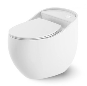 Bồn Cầu Trứng 1 Khối Trắng Đen K41 K57