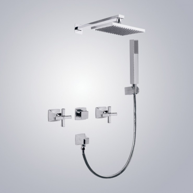 Sen Tắm Âm Tường Inax BFV-81SEHW Nóng Lạnh