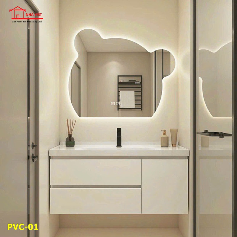 Bộ Tủ Chậu PVC 50X80 TK02 – Sang Trọng, Tiện Nghi, Giá Tốt