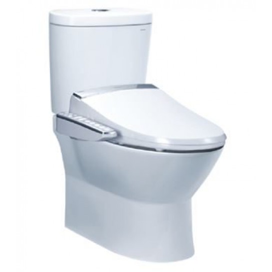 Bàn Cầu Nắp Điện Tử Caesar CD1320/TAF200H 2 Khối