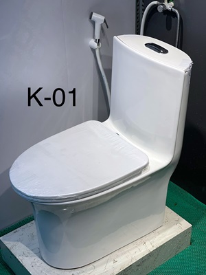 Bồn Cầu Toilet Liền Khối K01