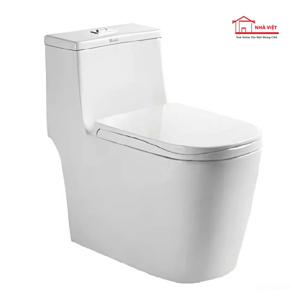 Bồn cầu ROY Z-1032 một khối – Thiết bị vệ sinh cao cấp Thái Lan, men Aqua Ceramic, xả nhấn tiết kiệm nước