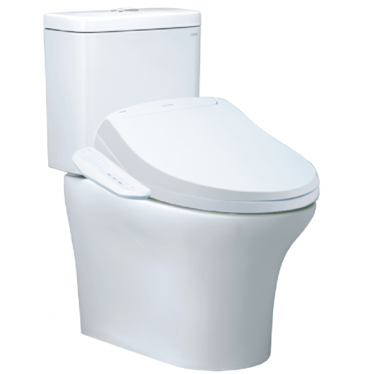 Bàn Cầu Nắp Rửa Cơ Caesar CD1341/TAF050 2 Khối