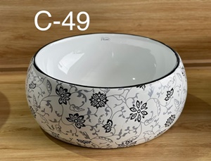 Lavabo TQ Sứ Nghệ Thuật C49
