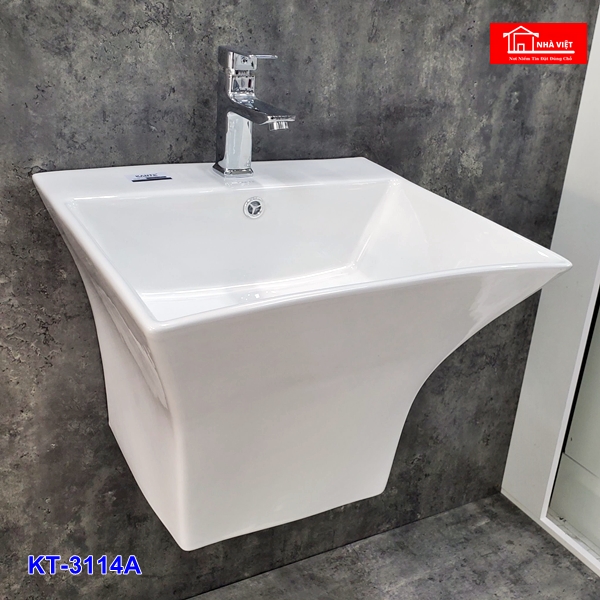 chau lavabo treo tuong kante kt3114a