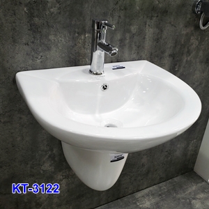 Chậu Lavabo Treo Tường Kante KT3122