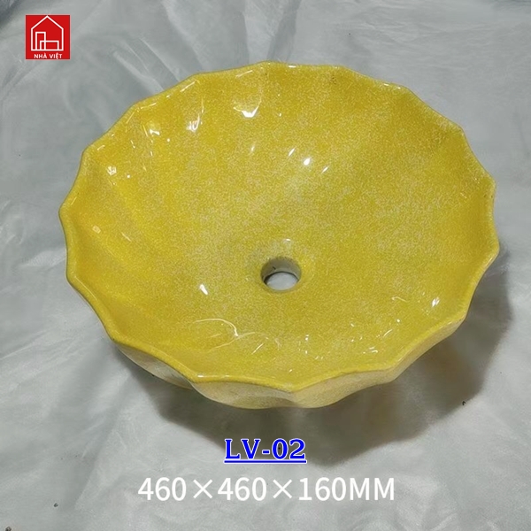 Chậu Rửa Lavabo TQ Hình Tròn LV02