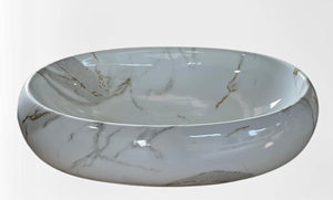 Chậu Sứ Lavabo Nghệ Thuật Size To C13 ( 60cm )