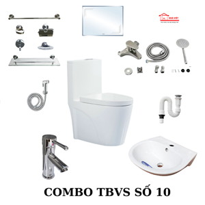 Combo Thiết Bị Vệ Sinh Số 10