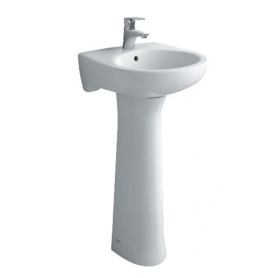 Chậu Rửa Mặt Treo Tường L-282V/L-284VD Chân Chậu Dài