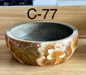 Lavabo Sứ Nghệ Thuật C-77
