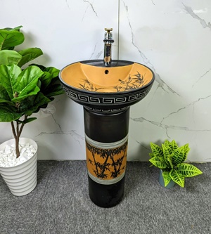 Lavabo Chân Chậu Đứng C133