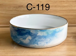 Chậu Sứ Lavabo Nghệ Thuật C119