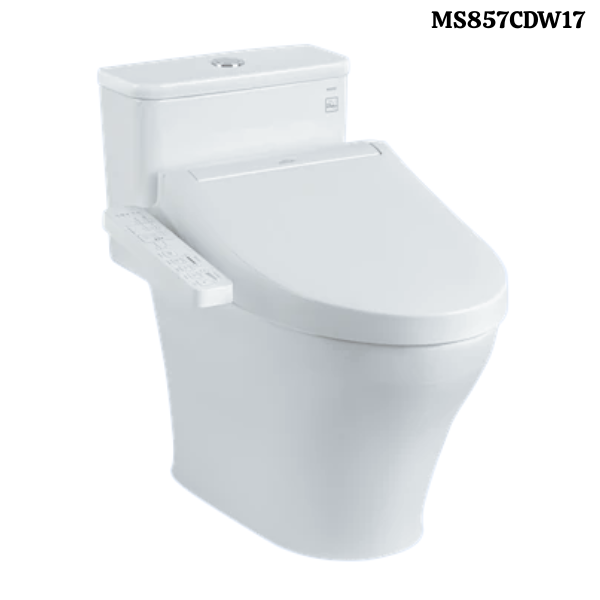 Bồn Cầu Điện Tử TOTO MS857CDW17 WASHLET C2 – TCF23460AAA | Thiết Bị Vệ Sinh Cao Cấp