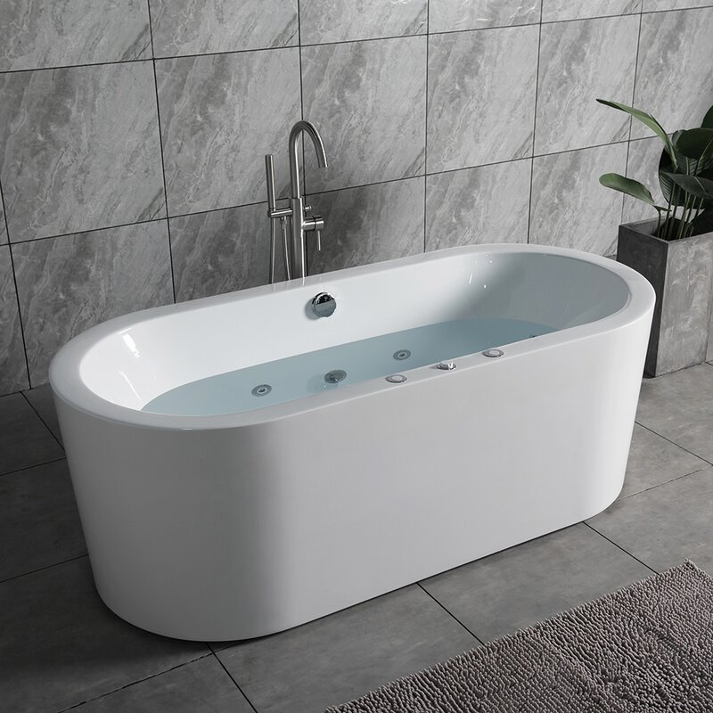 Bồn Tắm MOWOEN Ngâm Đặt Sàn MW8215B-170.MS