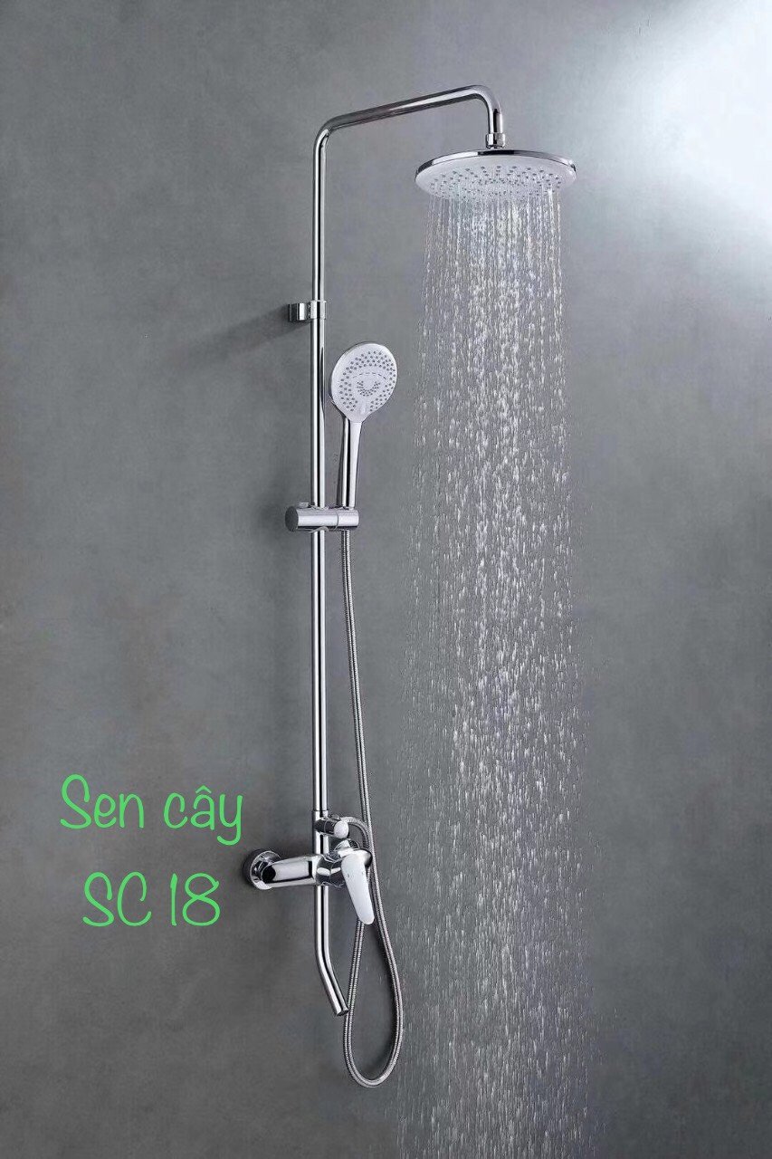 Sen tắm SC18 sen cây đồng- bát tròn
