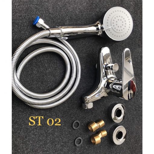 Sen tắm ST 02 Sen tắm bằng đồng (PK : bộ bát sen+ chân sen )