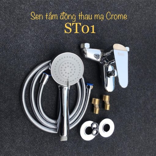 Bộ Sen Tắm Nóng Lạnh Thân Đồng Kagol ST01