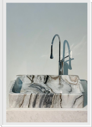 Chậu Lavabo CN12 Chữ Nhật Eximstone 61CM-22KG