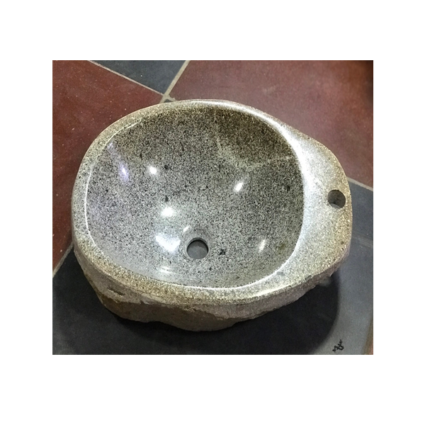 Lavabo Đá Cuội Liền Vòi Eximstone