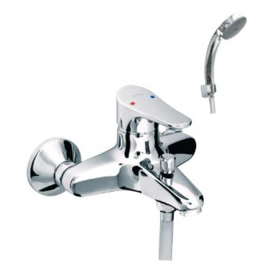 Vòi Sen Tắm Nóng Lạnh Inax BFV-1003S-1C Tay Sen Massage